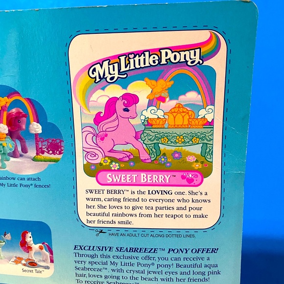 MY LITTLE PONY G2 VTG 1997 NWT MAGIC MOTION FRIENDS SWEET BERRY & ACCESS… - Picture 11 of 15